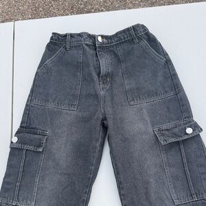 Dark Gray Cargo Pants